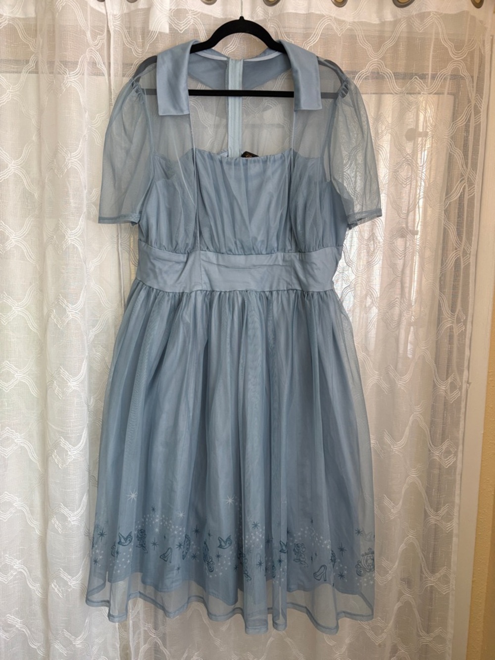 Disney Light Blue Tulle Party Dress